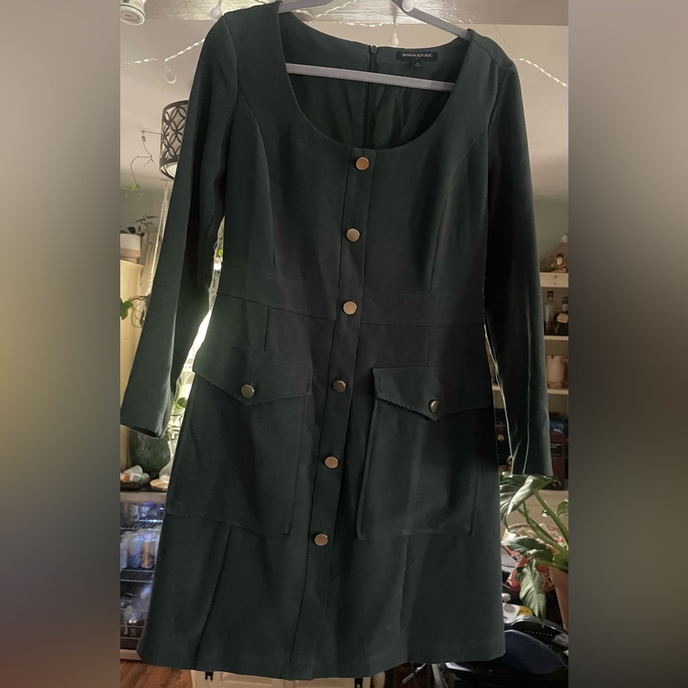 Banana Republic Green Dress